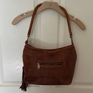 PATRICIA NASH CASTELLI WOVEN HANDBAG